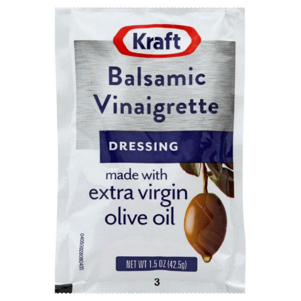 KRAFT BALSAMIC VINAIGRETTE DRESSING PACKETS