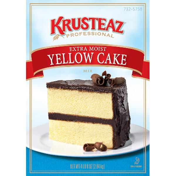 KRUSTEAZ PROFESSIONAL YELLOW CAKE MIX