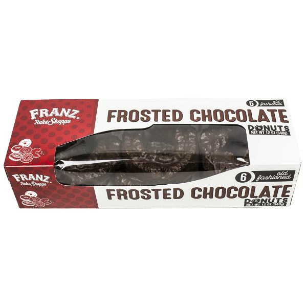 FRANZ FROSTED CHOCOLATE DONUTS