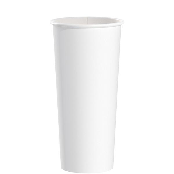 DART HOT CUP PAPER WHITE 24 OZ 424W