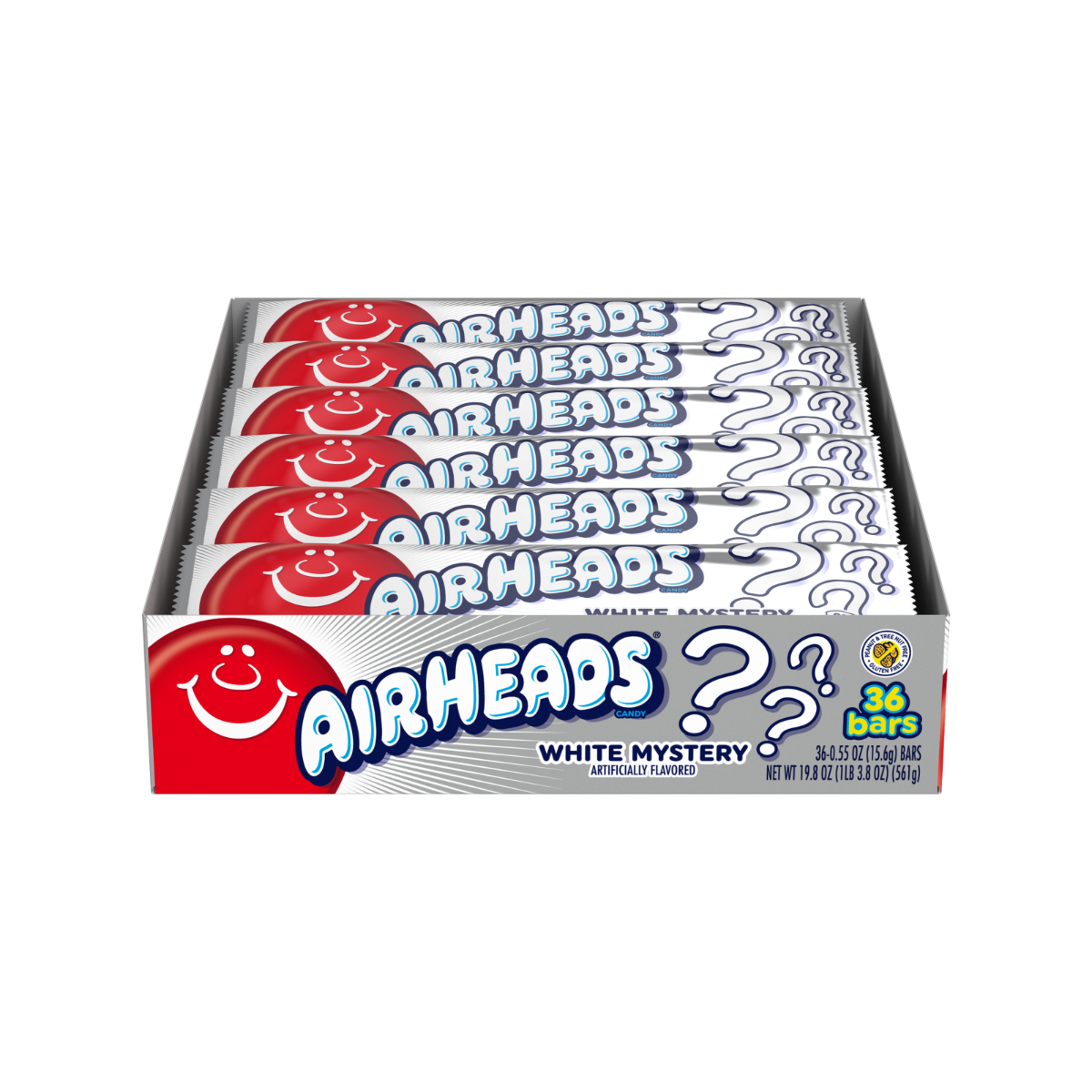 AIRHEADS WHITE MYSTERY TAFFY