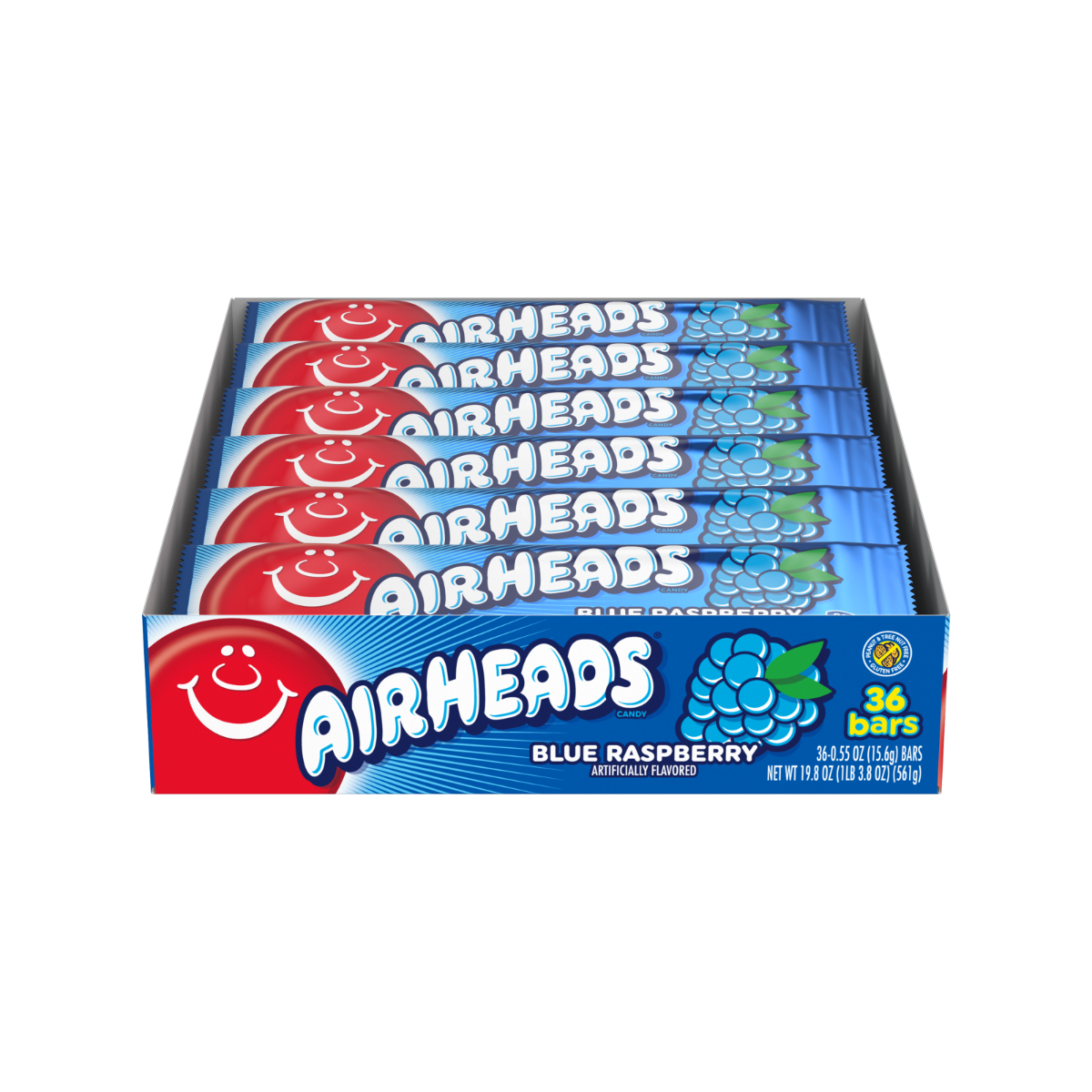 AIRHEADS BLUE RASPBERRY TAFFY