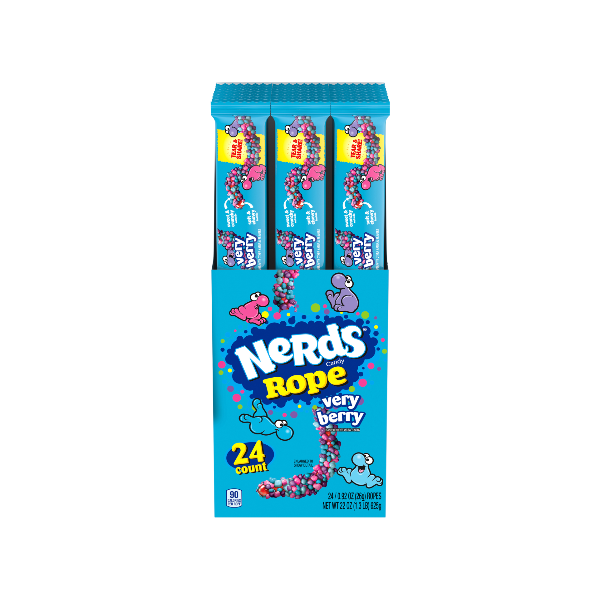 NERDS ROPE VERY BERRY 12(24X.92OZ) DRC