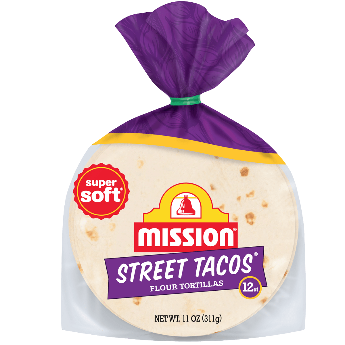 MISSION STREET TACOS FLOUR TORTILLAS