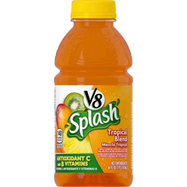 V-8 SPLASH JUICE TROPICAL BLEND