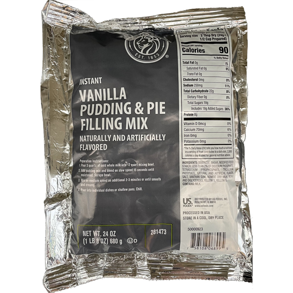 Instant vanilla pudding online pie