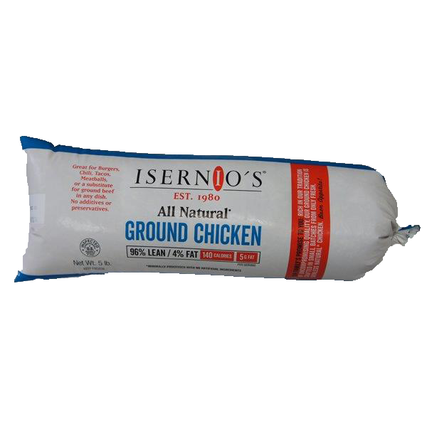 ISERNIO SAUSAGE ISERNIOS PREMIUM GROUND CHICKEN ALL NATURAL