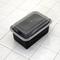 NEWSPRING MICROWAVE CONTAINER W/LID BLACK 38 OZ