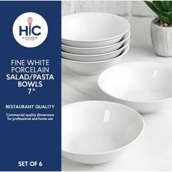 HAROLD IMPORT CO - HIC HIC SALAD BOWLS 7 INCH