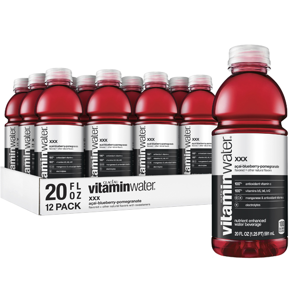 GLACEAU VITAMIN WATER ACAI BLUEBERRY POMEGRANATE SUPPLEMENT