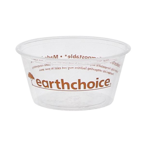 PACTIV EARTHCHOICE PORTION CUP 3.25 OZ COMPOSTABLE