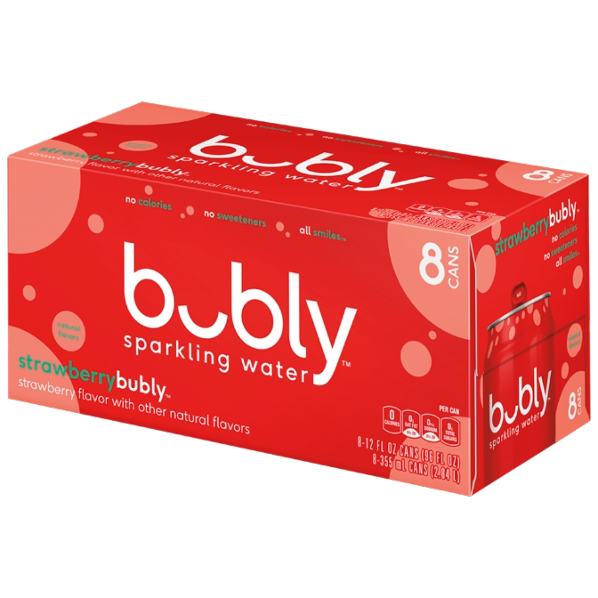 BUBLY SPARKLING WATER STRAWBERRY