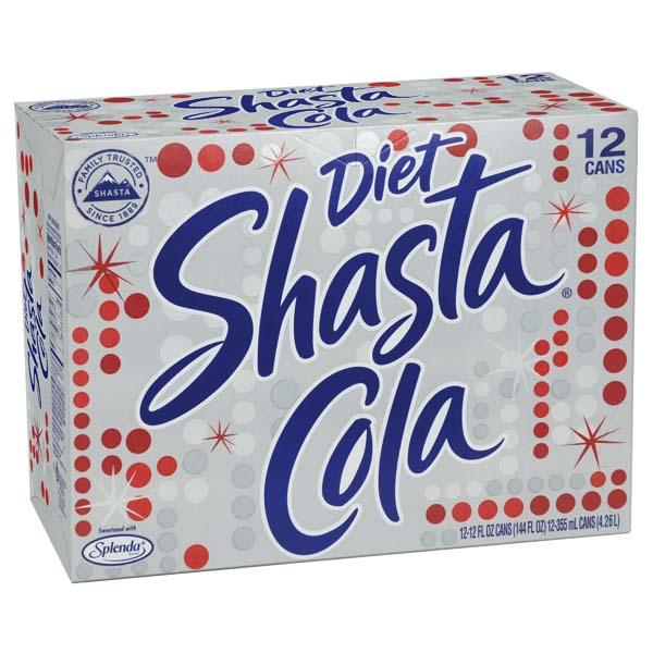 SHASTA DIET COLA