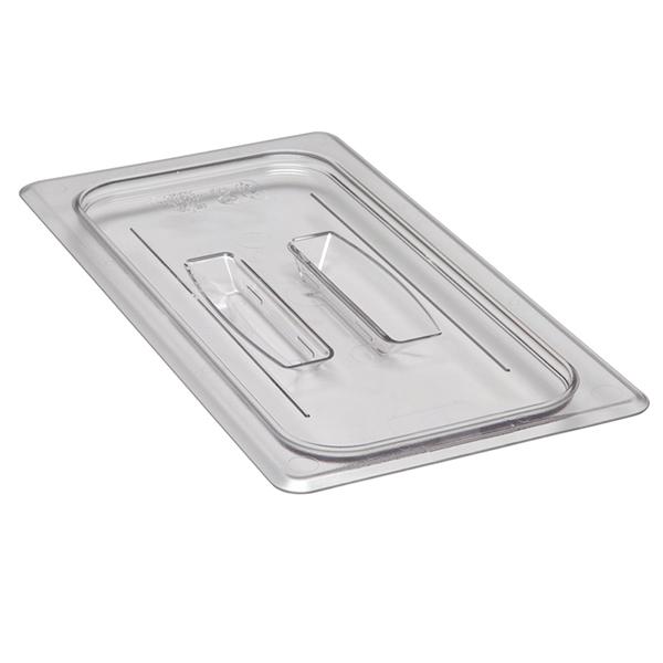 CAMBRO SEAL TRANSLUCENT THIRD SIZE FOOD PAN LID WITH HANDLE