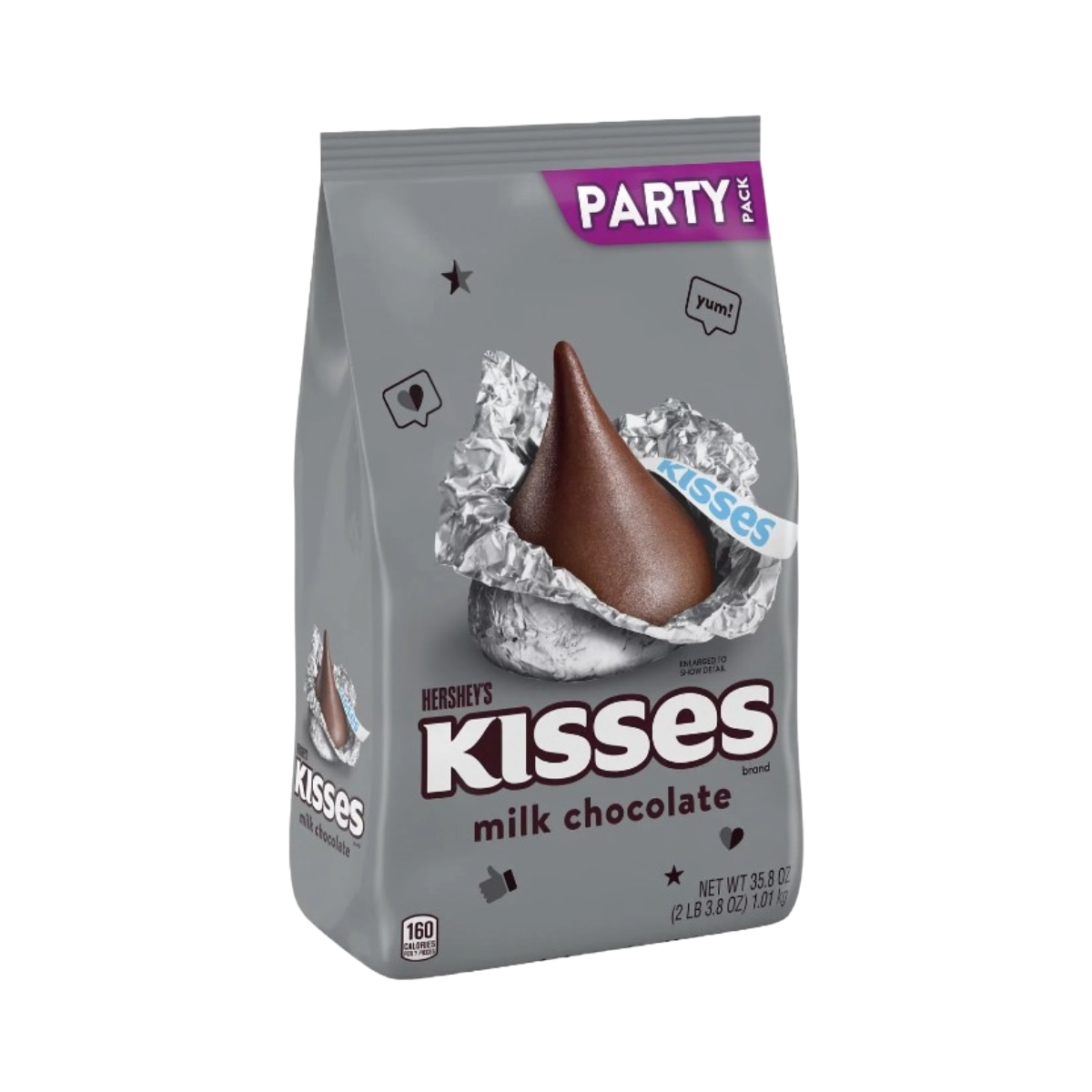 HERSHEY MILK CHOCOLATE KISSES