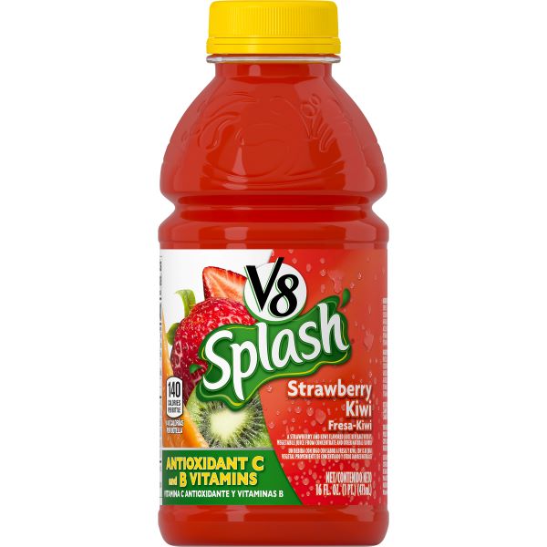 V-8 SPLASH JUICE STRAWBERRY KIWI