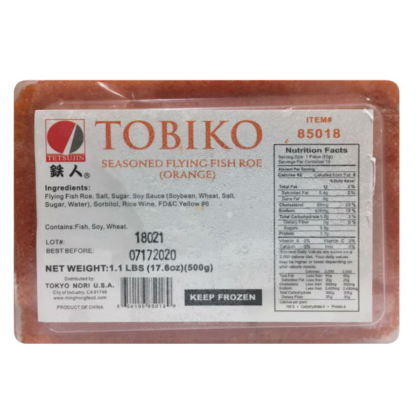 Tobiko Caviar - Flying Fish Roe For Sale at our Gourmet Store