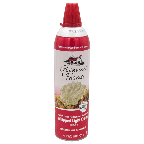 GLENVIEW FARMS LIGHT WHIPPED TOPPING
