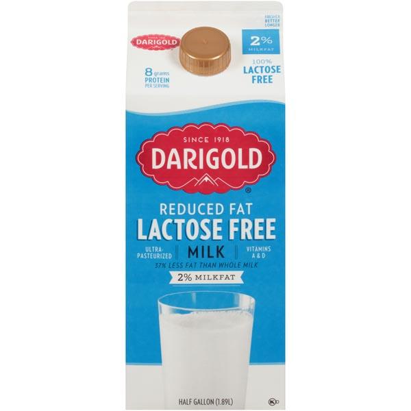 DARIGOLD LACTOSE FREE MILK 2% REDUCED FAT