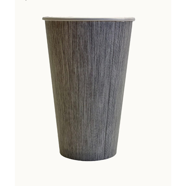 Northwest Napkin 24 oz Industrial Gray Paper Hot Cups; 25 cups per sleeve