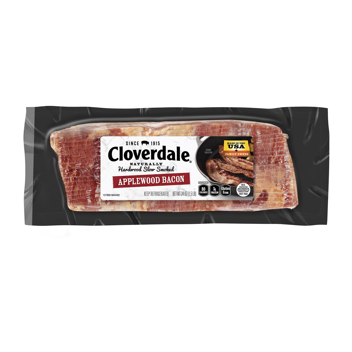 CLOVERDALE SMOKED APPLEWOOD BACON