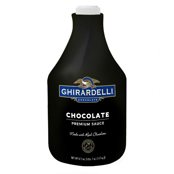 GHIRARDELLI CHOCOLATE GHIRARDELLI BLACK LABEL CHOCOLATE SAUCE