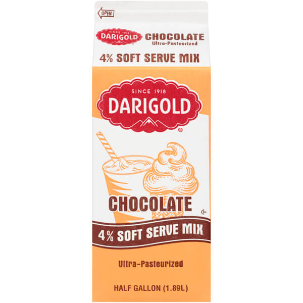 DARIGOLD SOFT SERVE 4% CHOCOLATE