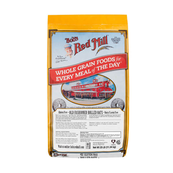 BOBS RED MILL GLUTEN FREE ROLLED OATS