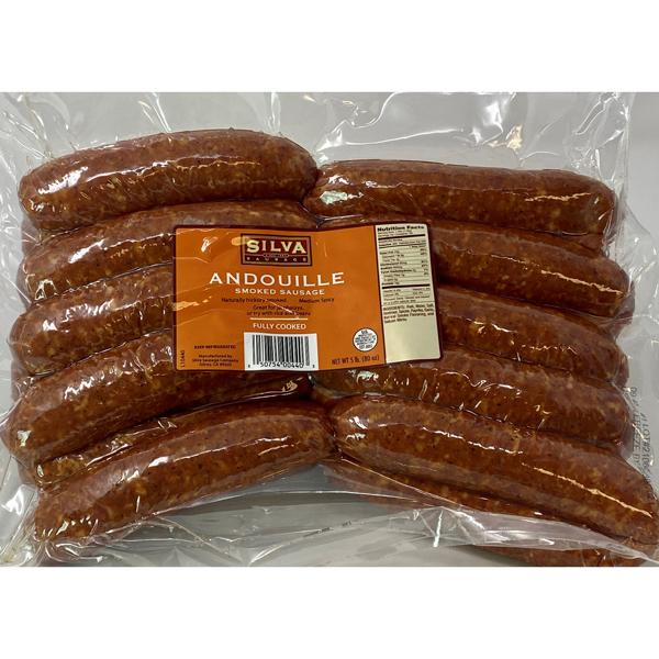 Calories in Louisiana Brand Hot Links from Silva