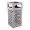 WINCO GRATER STAINLESS STEEL 9 X 4 INCH SQUARE BOX