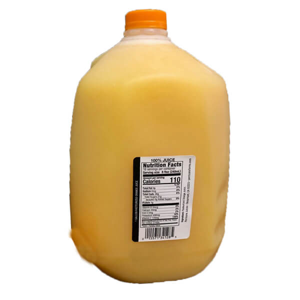 PERRICONE FARMS ORANGE JUICE NOT FROM CONCENTRATE