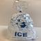 LUIS 8 LB CLEAR PLASTIC ICE BAGS  11X21