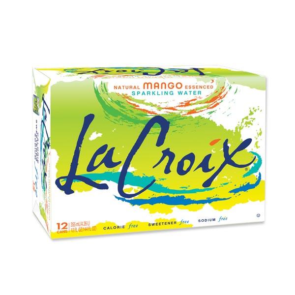 LA CROIX NATURAL SPARKLING WATER MANGO FLAVOR