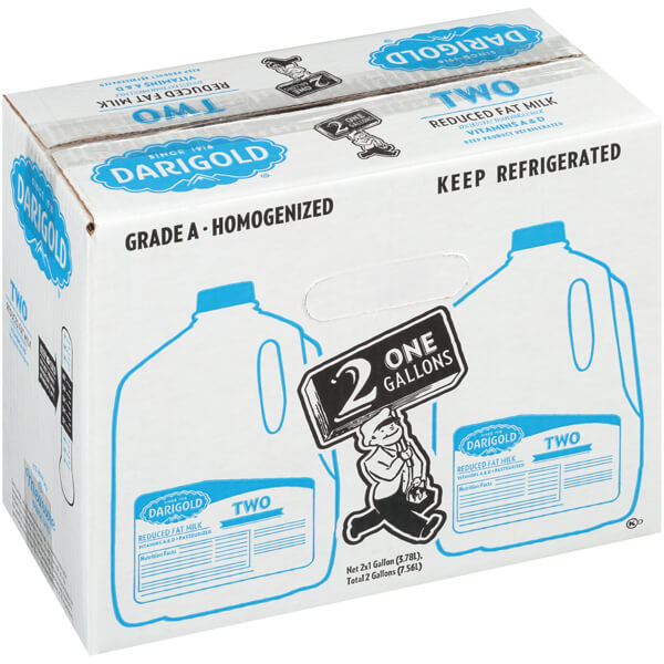 DARIGOLD MILK 2% GALLONS 2 PACK