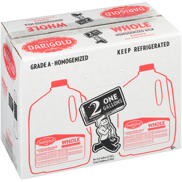 DARIGOLD MILK HOMOGENIZED GALLONS 2 PACK