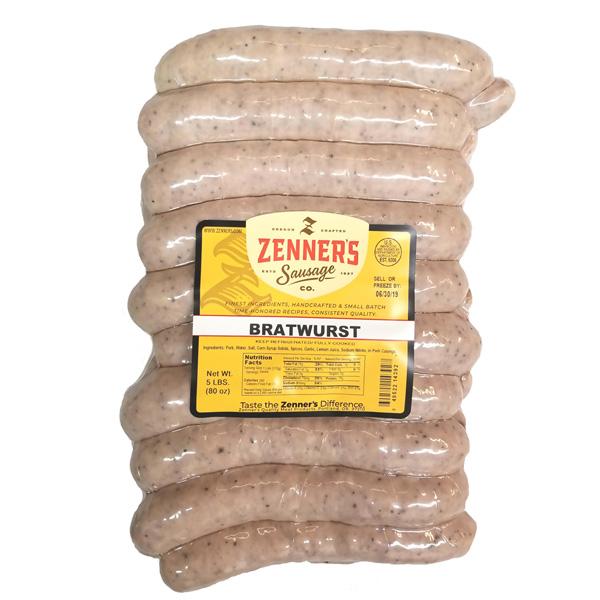 Zenner's Louisiana Brand Red Hot Sausage, Brats & Sausages