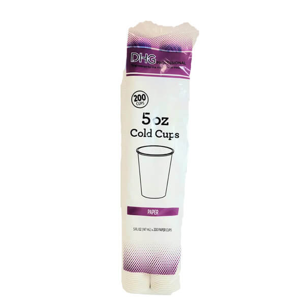 DHG PROFESSIONAL PAPER COLD CUPS 5 OZ