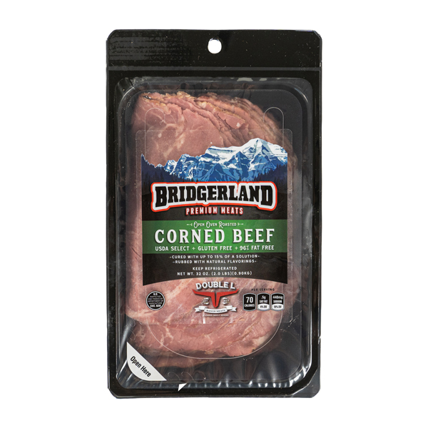 LOWER FOODS BRIDGERLAND SLICED CORNED BEEF