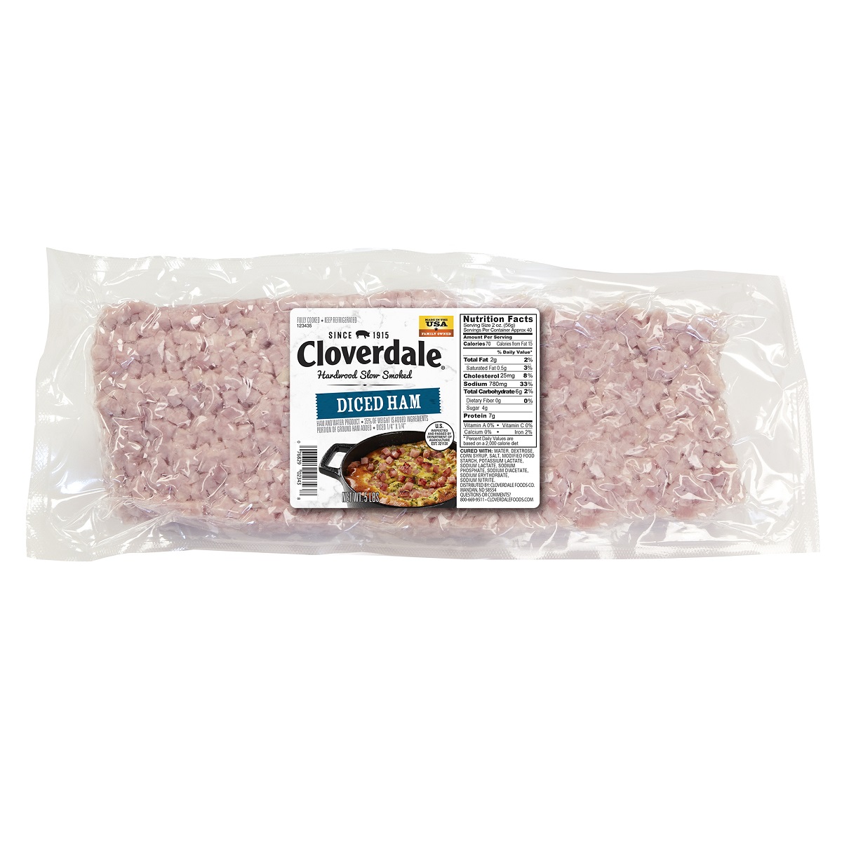 CLOVERDALE MEATS DICED HAM