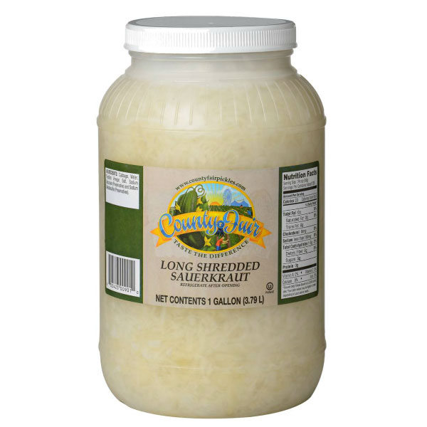 COUNTY FAIR SAUERKRAUT LONG SHREDS