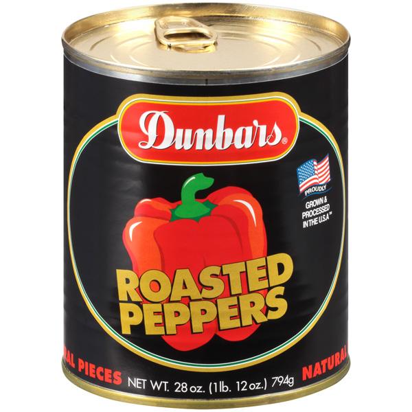 DUNBAR RED ROASTED PEPPERS