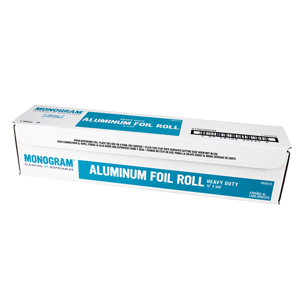 Heavy Duty Aluminum Foil Roll 18 X 500 Ft. 