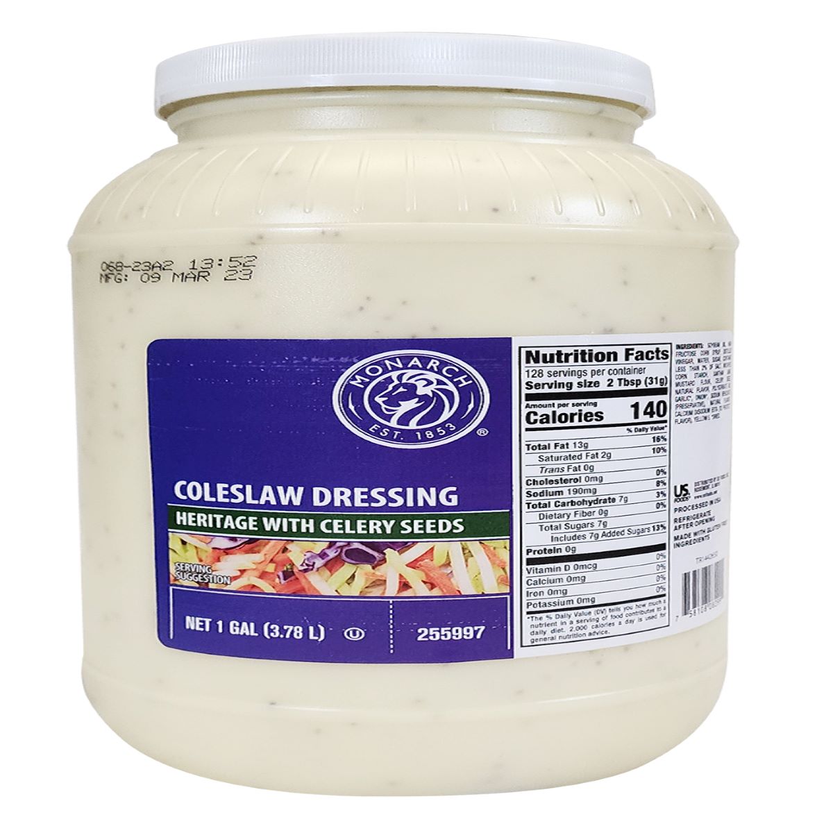 MONARCH COLESLAW DRESSING