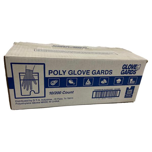 GLOVE GARDS POLY GLOVE GARDS ONE SIZE FITS ALL