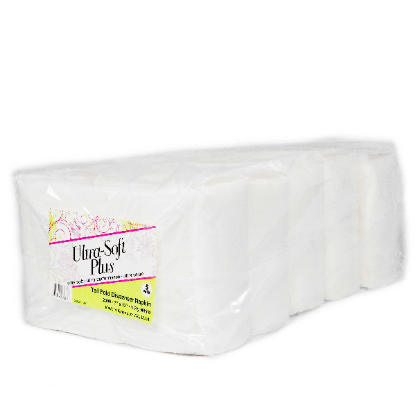 ULTRA SOFT NAPKIN TALL FOLD WHITE 7 X 13 INCH - US Foods CHEF'STORE