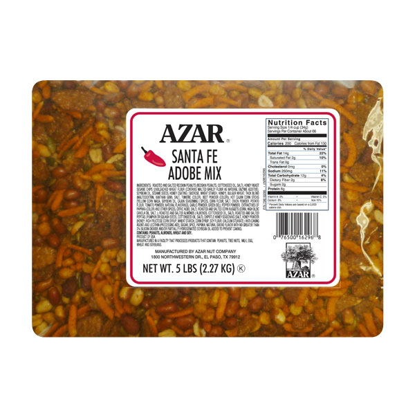 AZAR SNACK MIX SANTE FE ADOBE