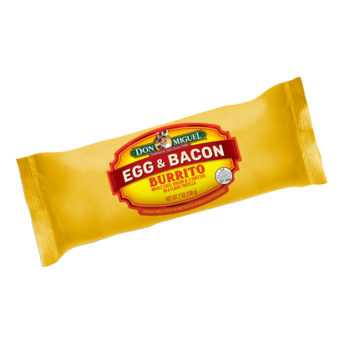 DON MIGUEL MEXICAN FOODS BREAKFAST BURRITO BACON & EGG