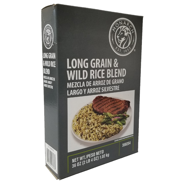 MONARCH LONG GRAIN & WILD RICE BLEND