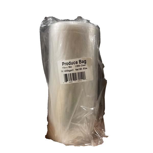 PRODUCE BAGS 11X19 1MIL 430 CT