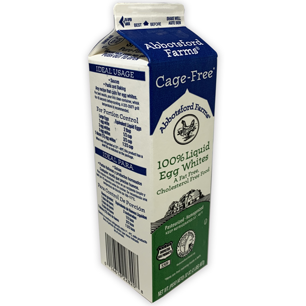 ABBOTTSFORD FARMS LIQUID EGG WHITE WITH MILK CAGE-FREE